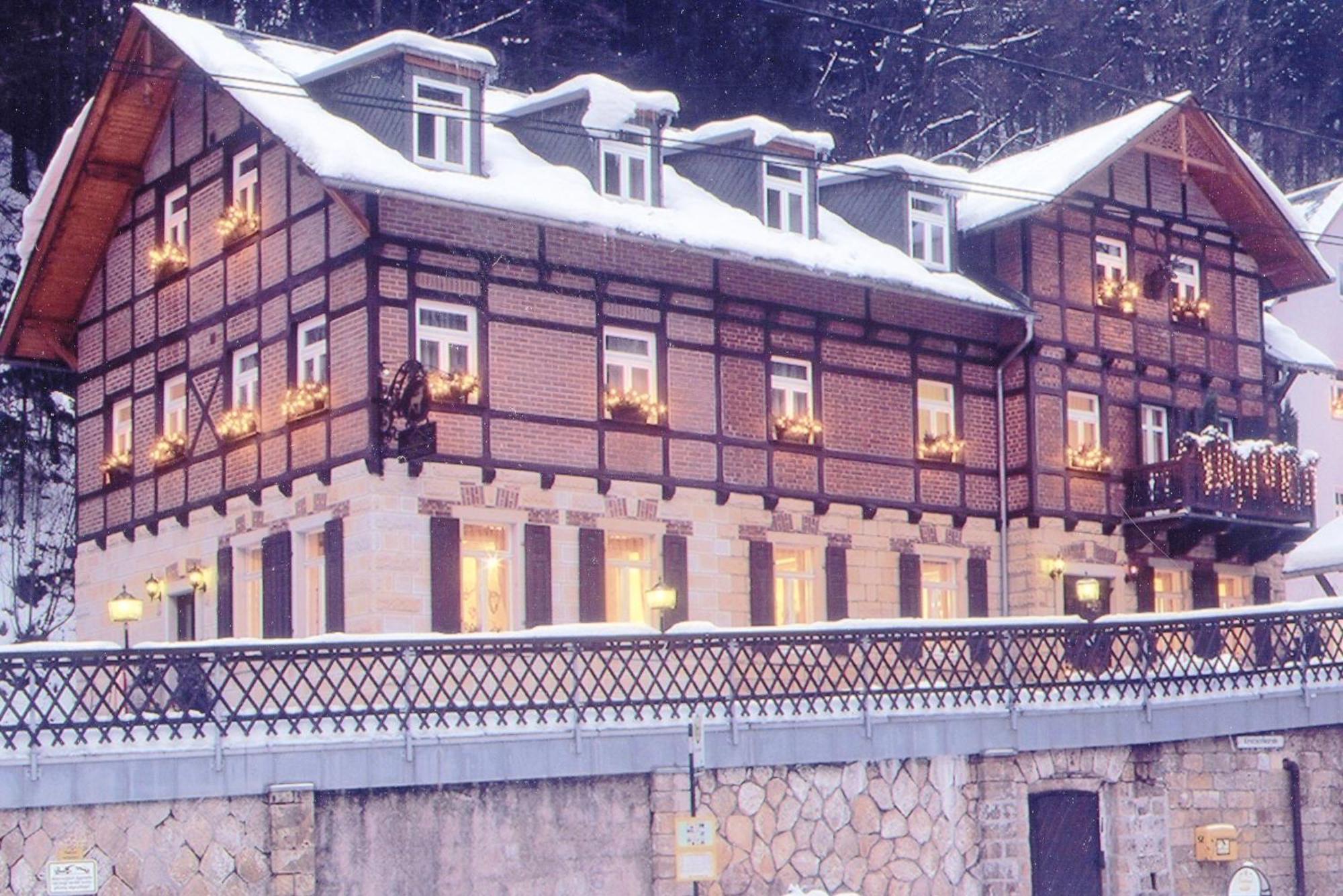 Hotel Forsthaus Bad Schandau Exterior foto